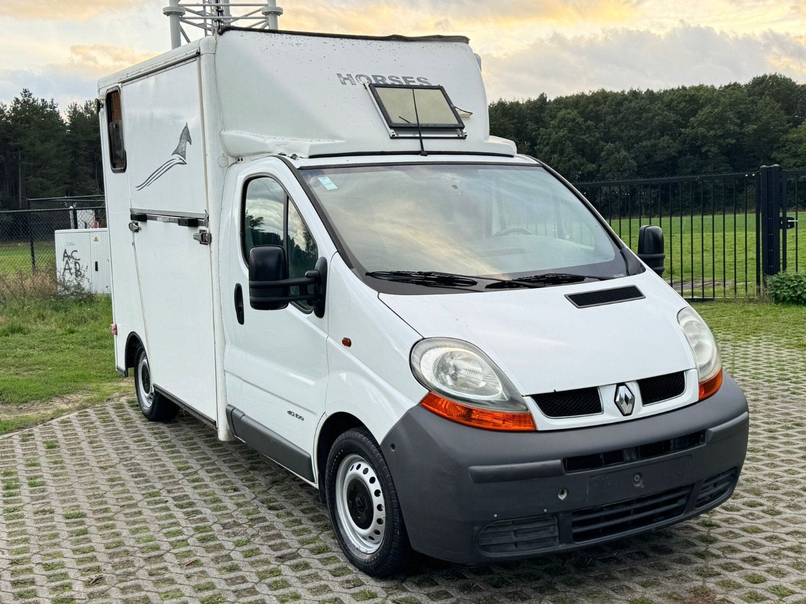 Paardenwagen/HORSES - renault trafic - rijbewijs B / gekeurd, Dieren en Toebehoren, Ophalen