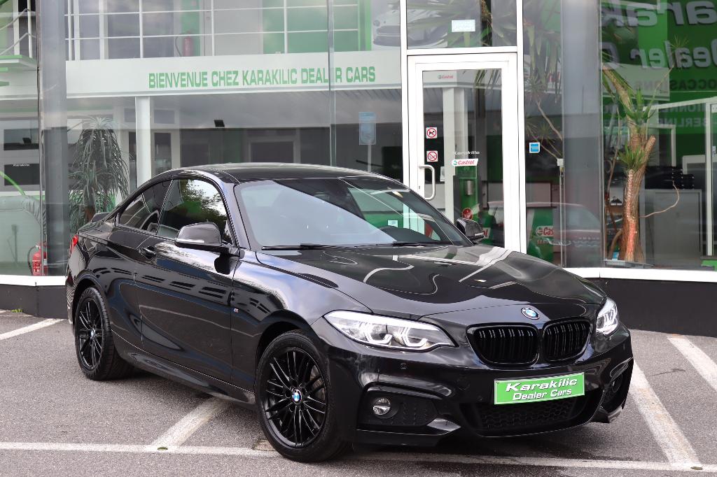 BMW 220i COUPE 184CV PACK M GPS XENON PDC JANTES'18, Autos, BMW, Entreprise, Achat, Série 2, ABS, Régulateur de distance, Airbags