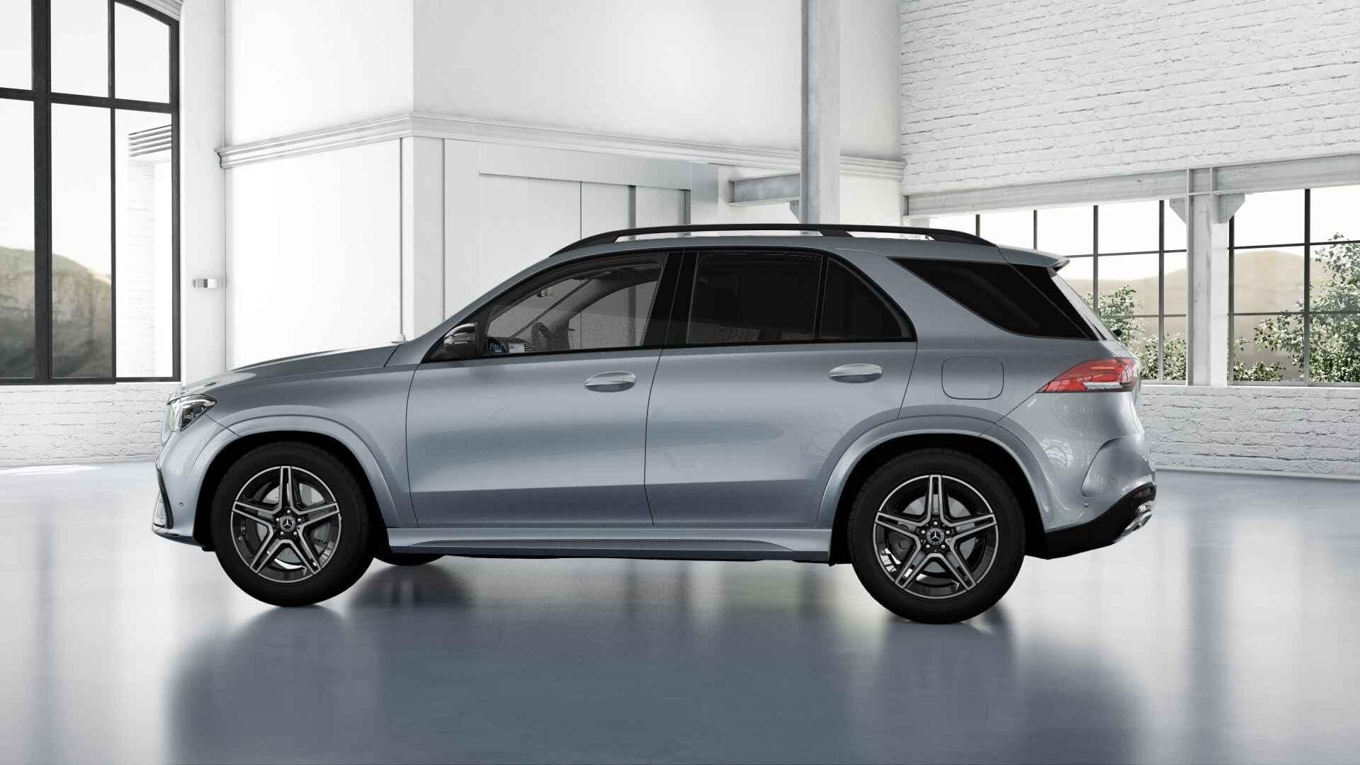 Mercedes-Benz GLE-Klasse 350 DE 4MATIC AMG Line | Panoramisc, Autos, Cuir, Argent ou Gris, Entreprise, Hybride Électrique/Diesel