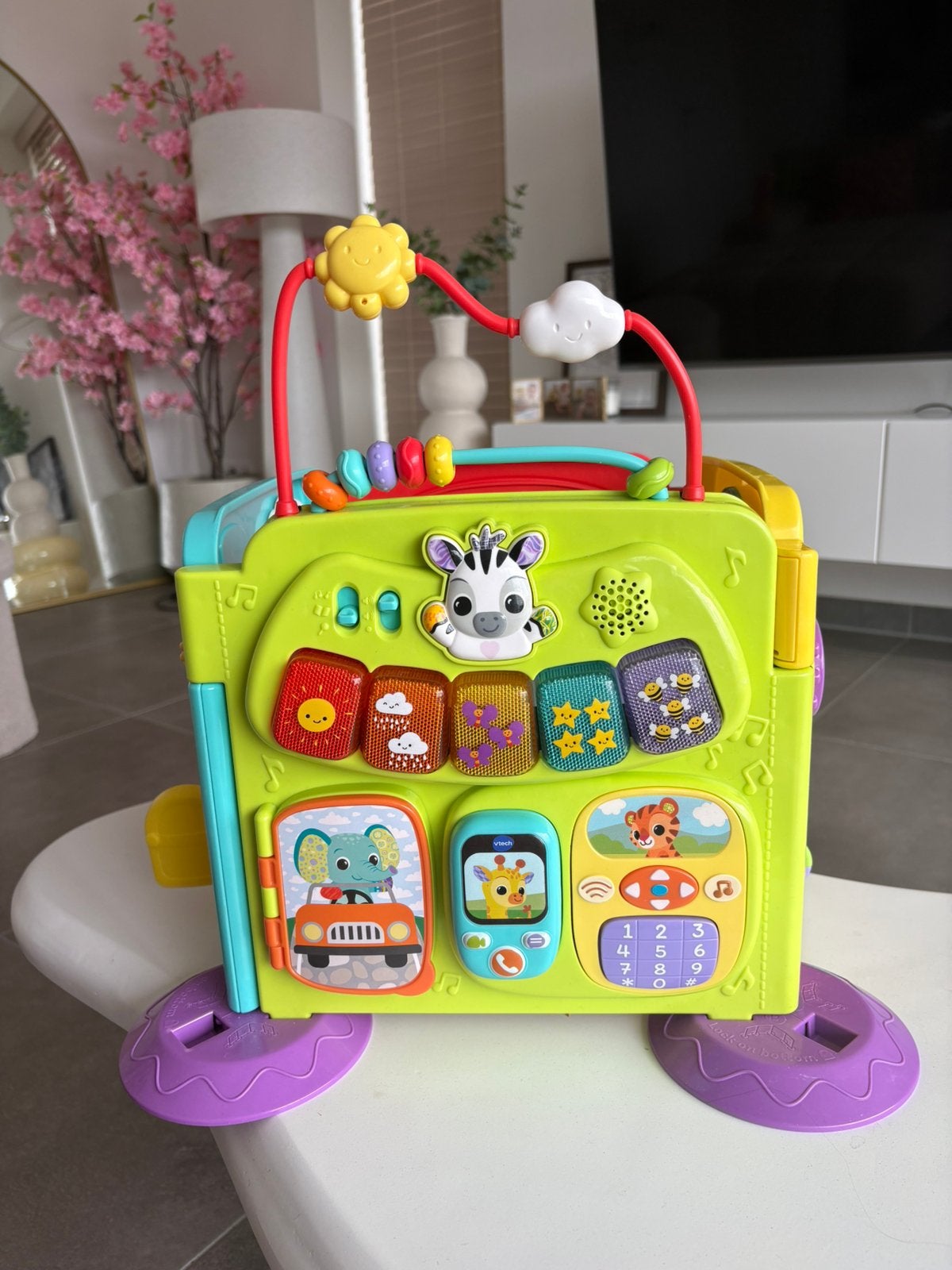 Acticiteiten kubus vtech., Ophalen, Zo goed als nieuw