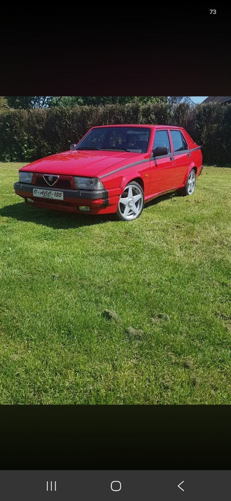 Alfa 75, Cuir, Achat, Intérieur cuir, Particulier