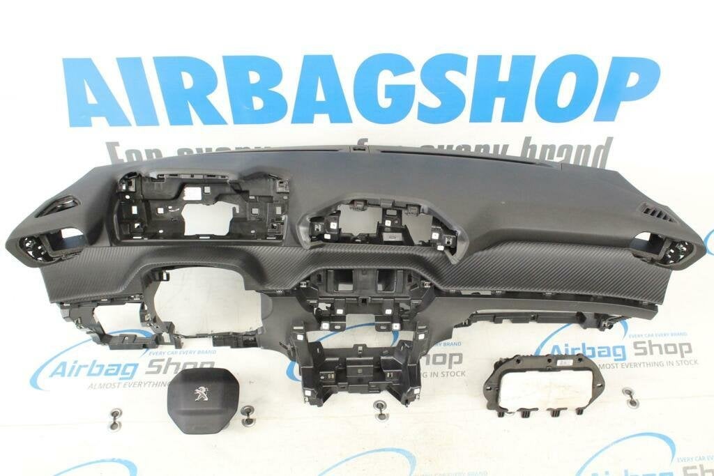 Airbag kit - Tableau de bord avec carbon Peugeot 208, Enlèvement ou Envoi, Utilisé