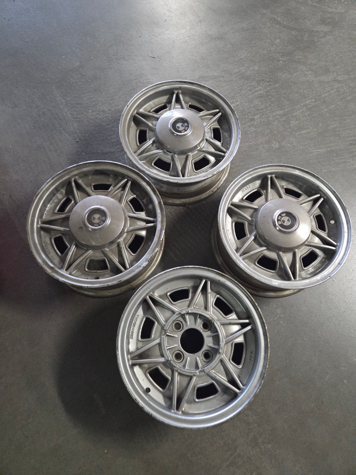 Set Cromodora CD26 magnesium velgen oa BMW 2002 13" x 5 ", Auto-onderdelen, Banden en Velgen, Ophalen, Gebruikt, Personenwagen