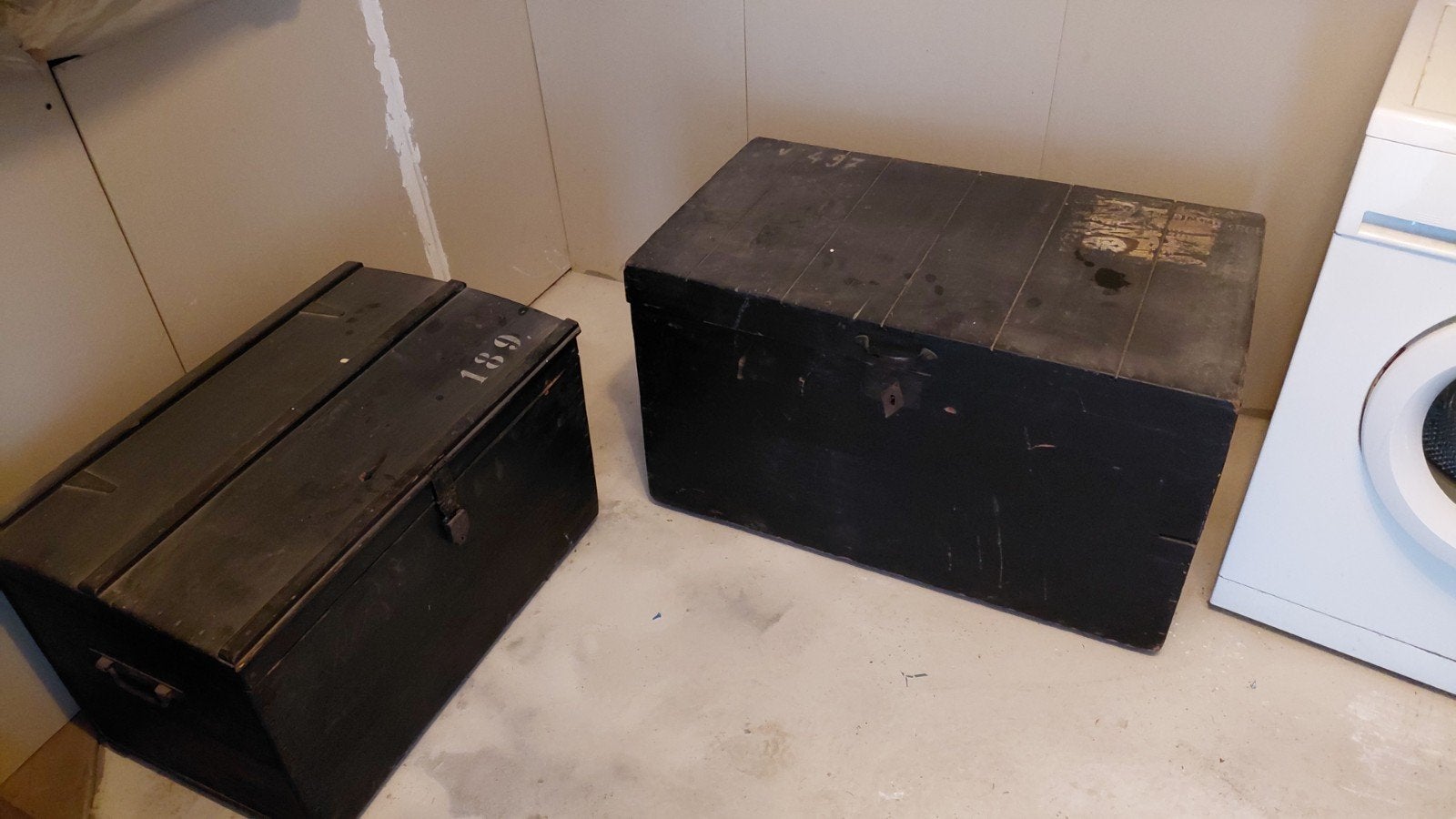 Antieke kisten in goede staat, Ophalen, Gebruikt