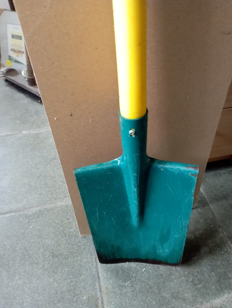 Bêche à rebords Leborgne 28 cm, Jardin & Terrasse, Enlèvement, Utilisé, Bêche, Autre