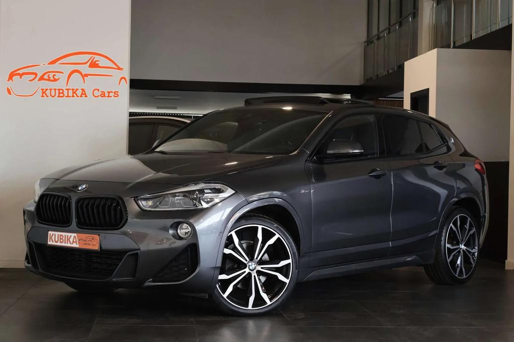 BMW X2 X2 2.0d sDrive18D M-Pack Pano CruiseC Garantie*, Auto's, X2, 1675 kg, 136 pk, Alcantara