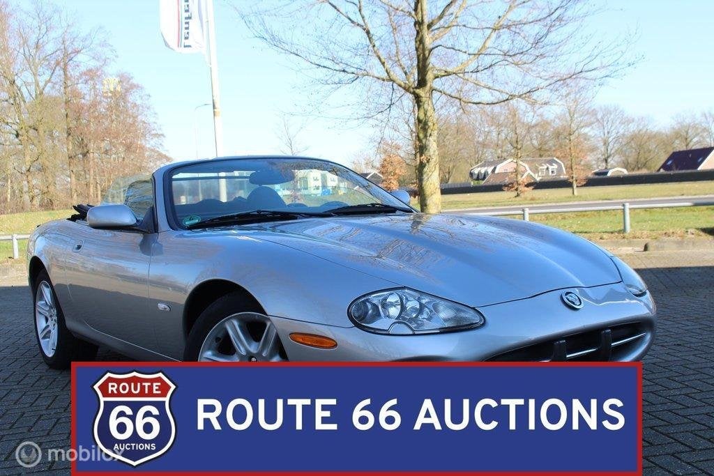 Jaguar XK8 4.0 Cabriolet | 1999 | Route 66 Auctions, Zwart, Bedrijf, Handgeschakeld, Overige carrosserie