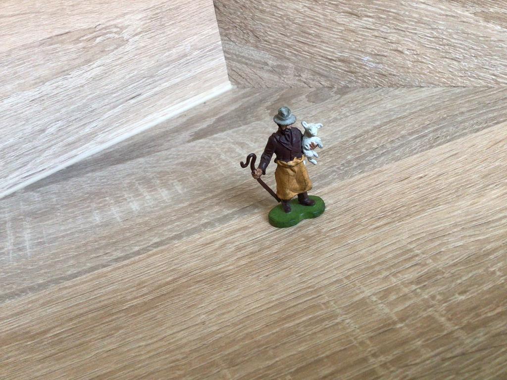 Britains Ltd herder met lam, 1971, Verzamelen, Ophalen of Verzenden, Zo goed als nieuw