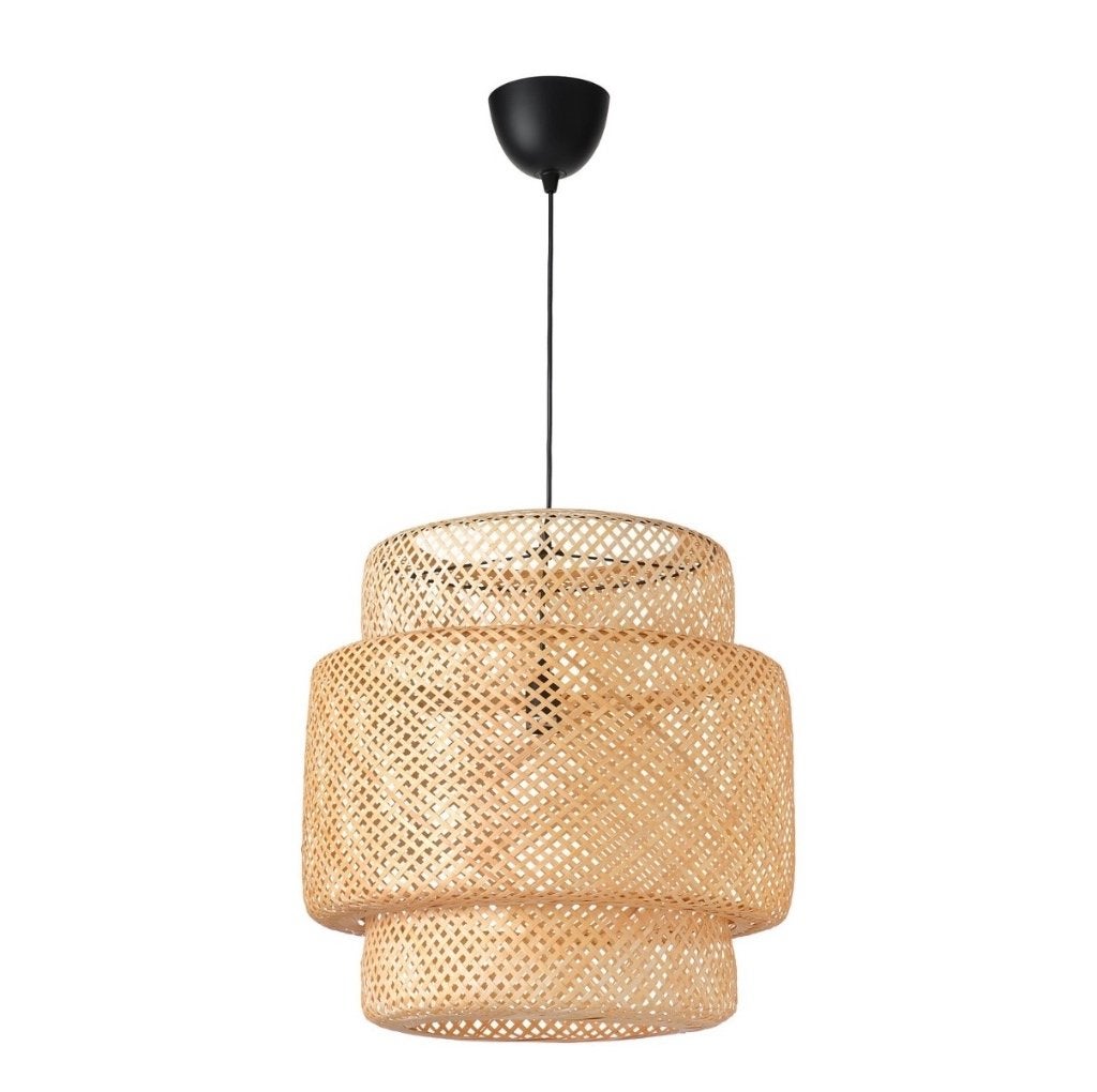 Lamp IKEA bamboo, Ophalen, Gebruikt, 50 tot 75 cm