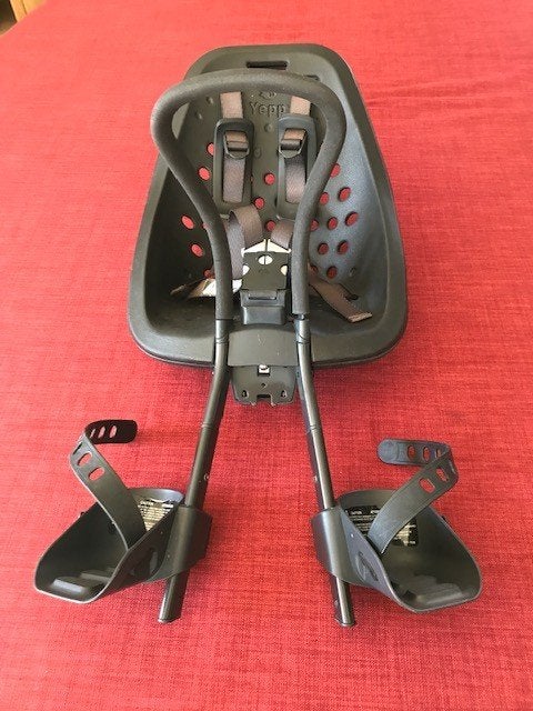 Tule Yepp kinderzitje vooraan de fiets, Ophalen, Yepp (Thule), Voorzitje, 0 t/m 13 kg
