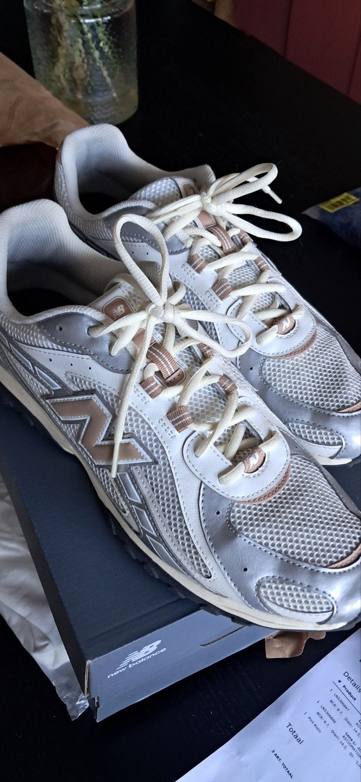 New Balance maat 46.5, Enlèvement ou Envoi, New balance, Comme neuf, Blanc