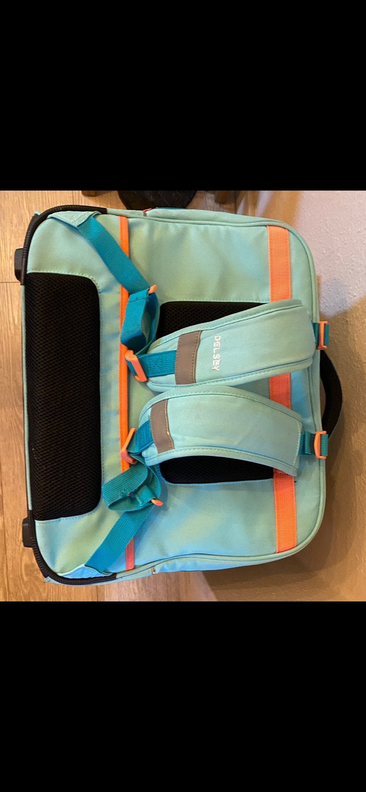 Très beau cartable à roulettes Delsey, Ophalen, Zo goed als nieuw