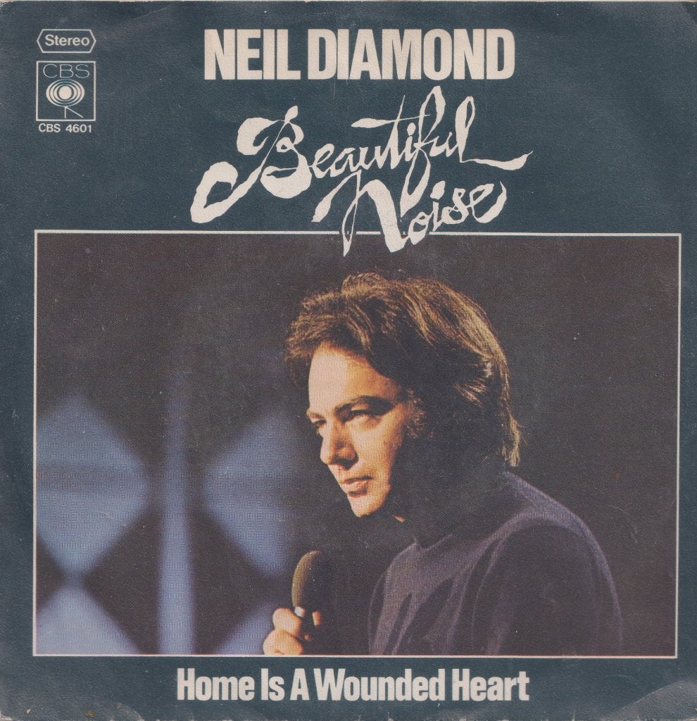 Neil Diamond – Beautiful noise / Home is a wounded heart, Enlèvement ou Envoi, Utilisé, 7 inch, Pop