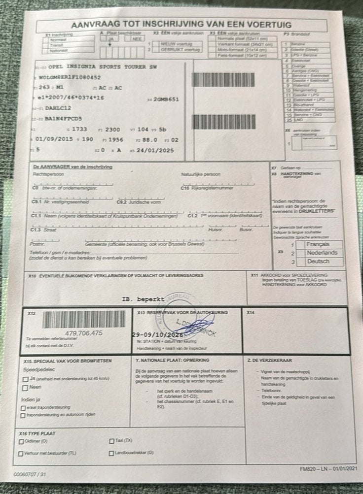 Opel Insignia, Auto's, Voorwielaandrijving, Euro 5, Stof, Zwart