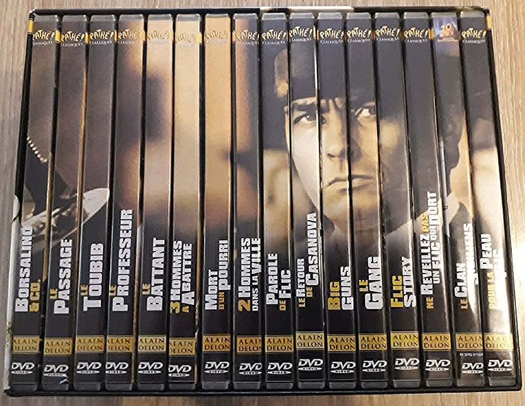 DVD's Coffret Alain Delon / Collector (16 Films), Ophalen, Zo goed als nieuw