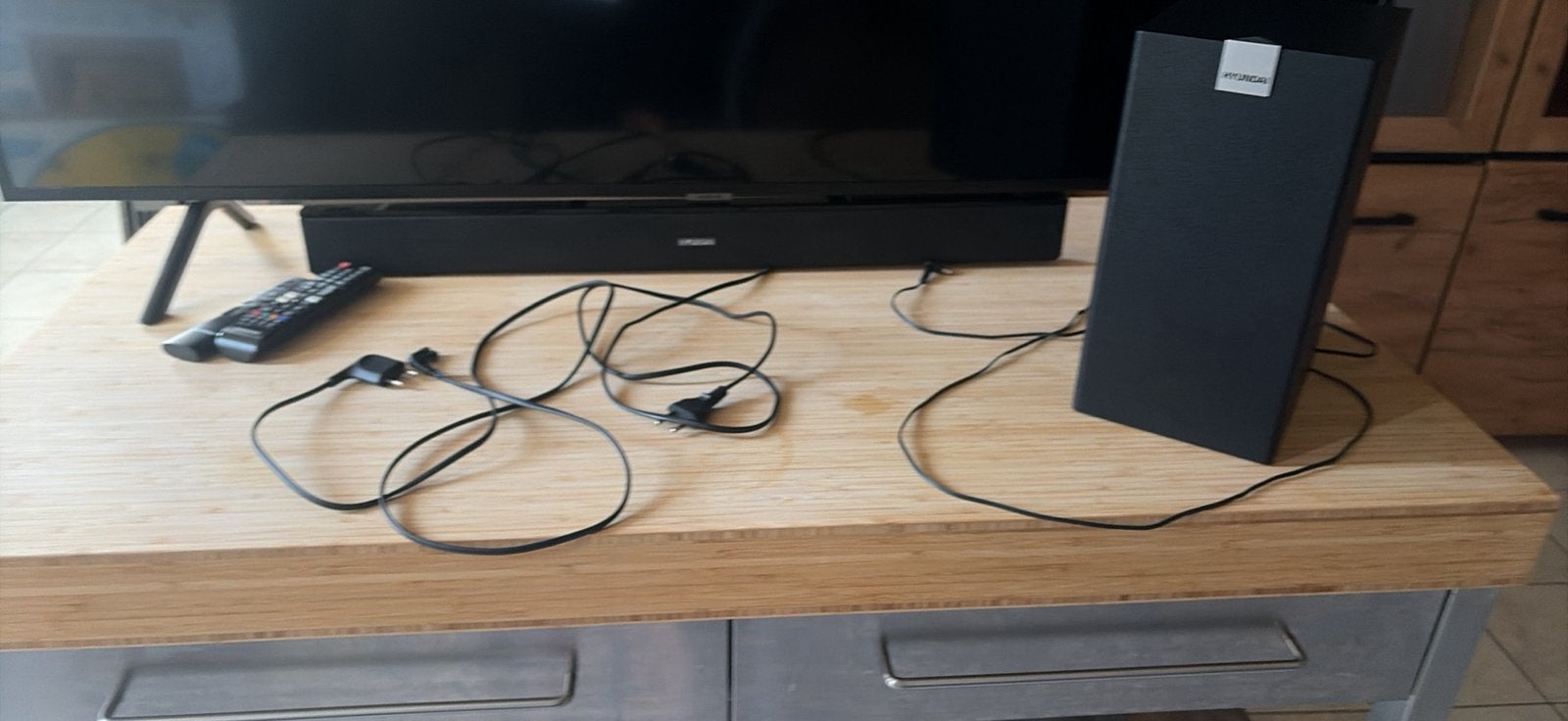 Samsung tv + homecinema, Audio, Tv en Foto, Ophalen, Gebruikt