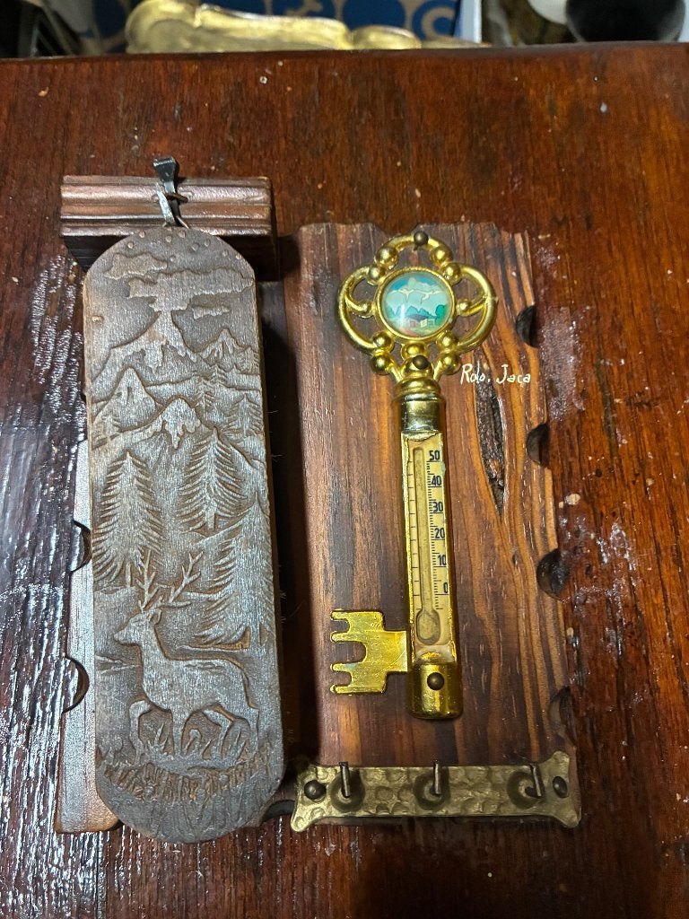 Vintage sleutelkastje, Antiek en Kunst, Ophalen of Verzenden