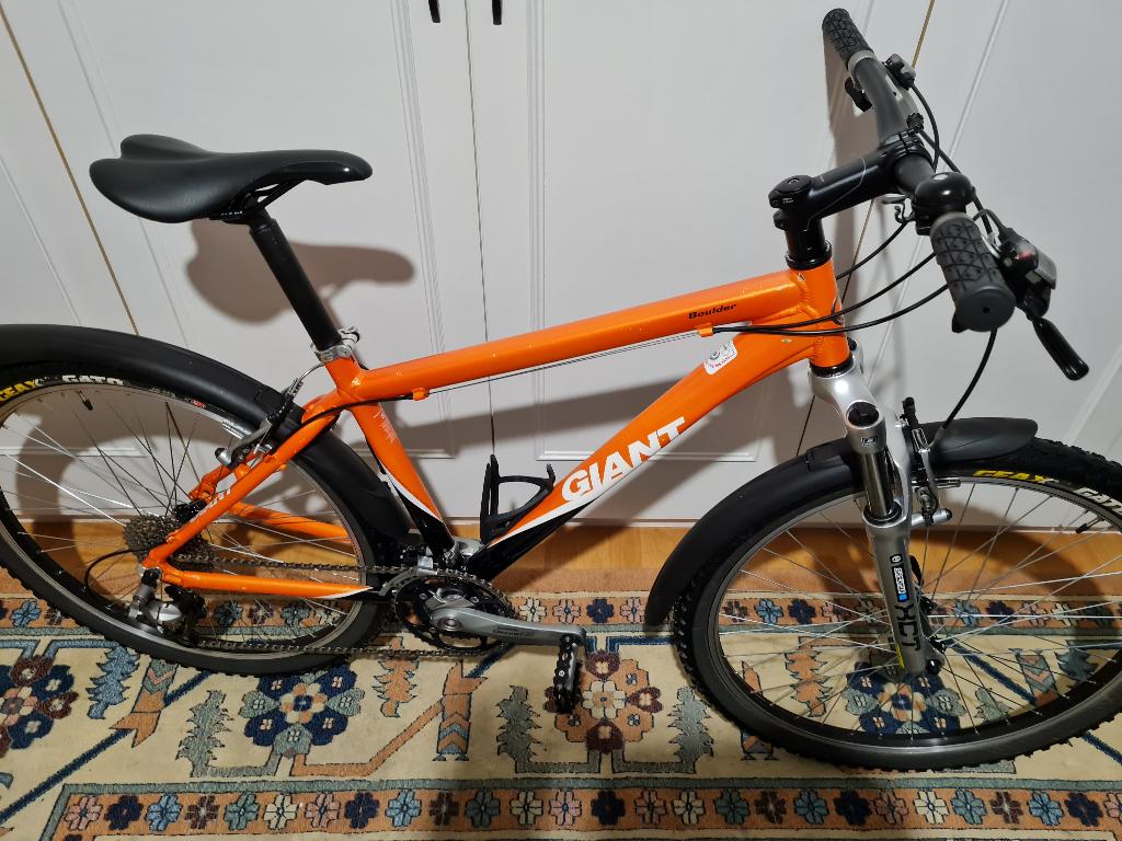 Mountainbike giant boulder, Fietsen en Brommers, Ophalen, Gebruikt, Hardtail, 45 tot 49 cm