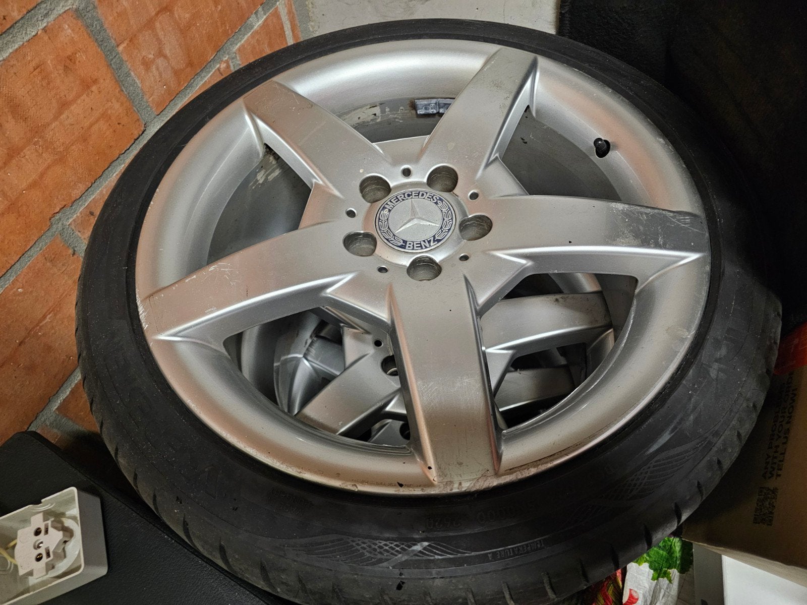 Mercedes clk 18 inch, Auto-onderdelen, Banden en Velgen, 18 inch, Ophalen of Verzenden, Band(en), Personenwagen