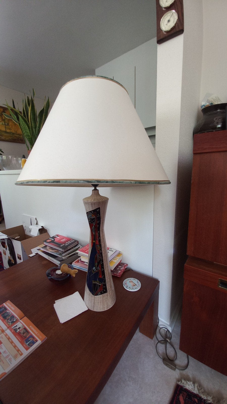 Lamp, Ophalen