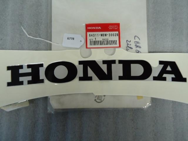CBR600F 1999 - 2000 Honda Sticker D1-23036, Motoren