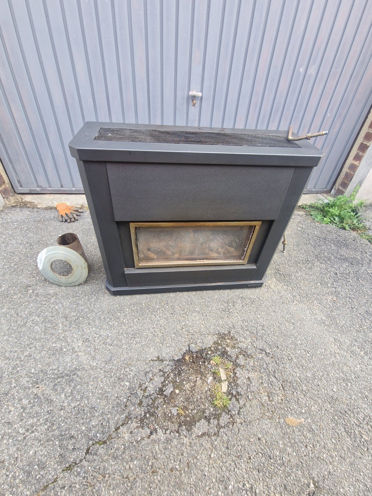 chauffage au gaz 13kw fonctionne parfaitement, Enlèvement, Utilisé, Gaz naturel, 3 à 5 ans
