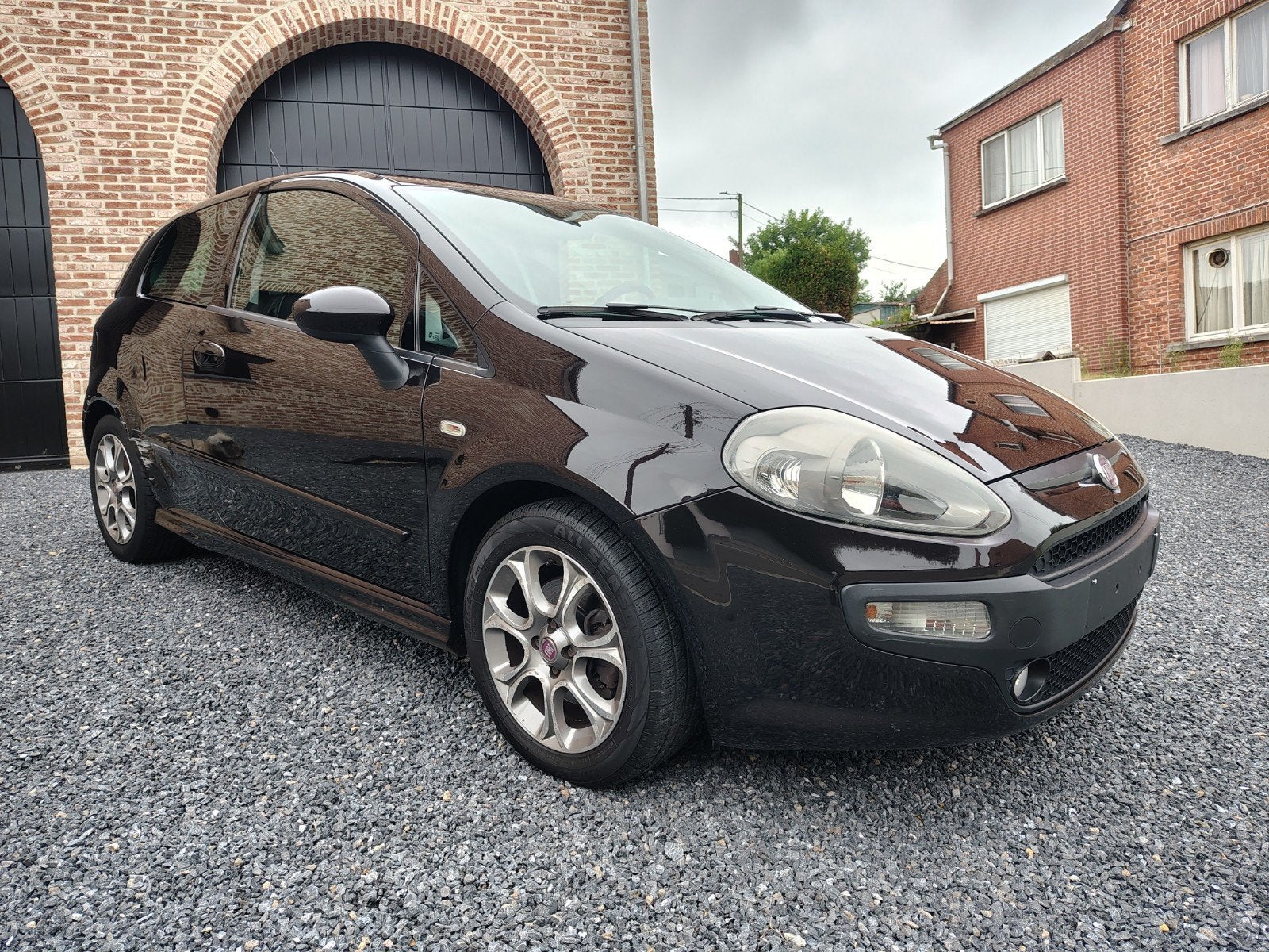 Fiat Punto Evo 1.3 Multijet, Voorwielaandrijving, Euro 5, Stof, Zwart