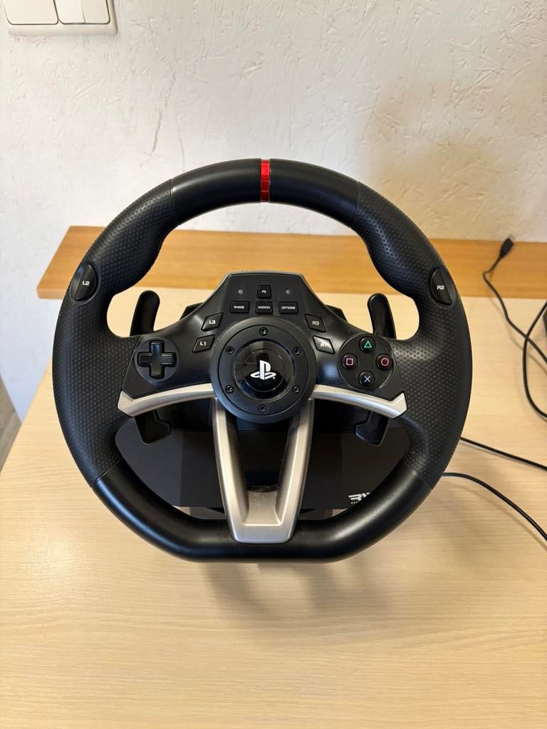 HORI Racing Wheel Apex, Games en Spelcomputers, Ophalen, Zo goed als nieuw