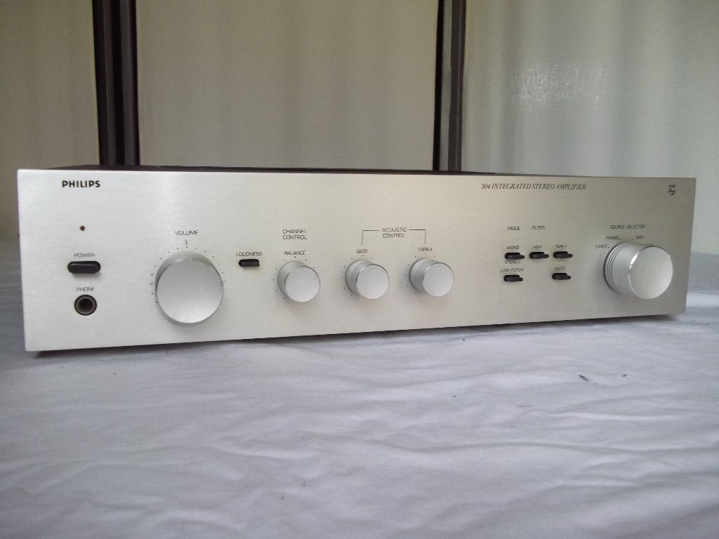 vintage Philips versterker, Audio, Tv en Foto, Versterkers en Ontvangers, Overige merken, Ophalen of Verzenden, Zo goed als nieuw
