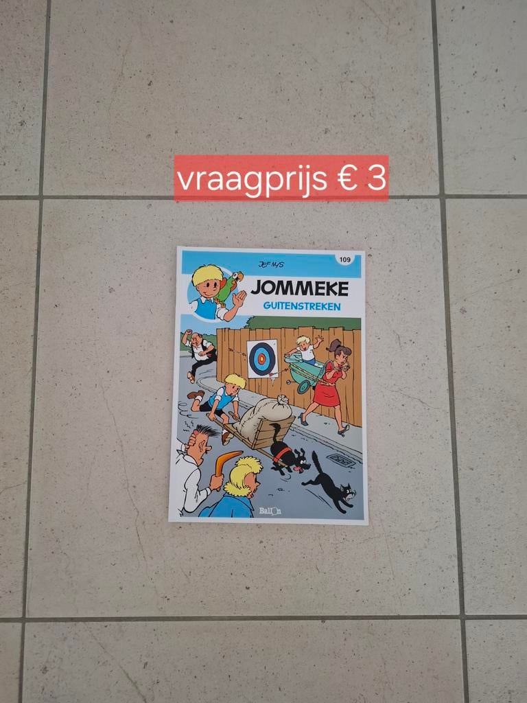 Jommeke - guitenstreken, Eén stripboek, Ophalen of Verzenden, Zo goed als nieuw, Jeff Nys