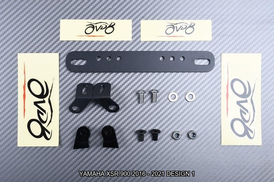 AVDB Korte Kentekenplaathouder YAMAHA XSR 900 2016 - 2021, Motoren, Accessoires | Overige, Nieuw, Ophalen of Verzenden