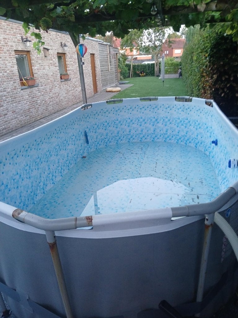 Zwembad bestway 4.27x2.50x1m, Jardin & Terrasse, Enlèvement, Utilisé, 80 à 120 cm, Piscines hors sol
