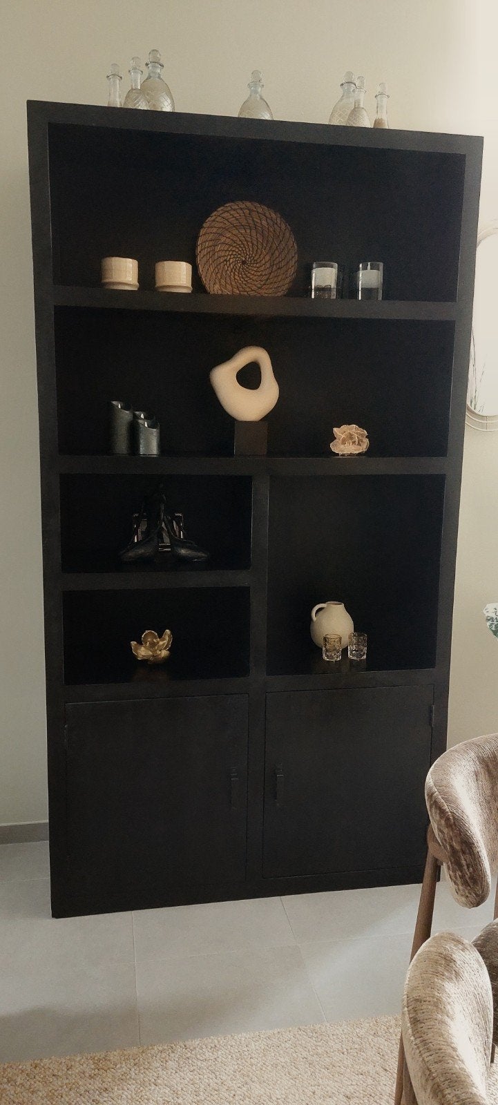 Stijl & kwalteitsvolle wandkast., Huis en Inrichting, Kasten | Wandmeubels, Ophalen