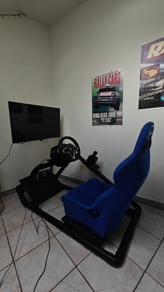 Thrustmaster T248 simracing setup, Ophalen