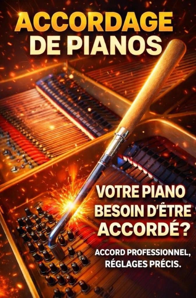 ACCORDAGE PIANO ACCORD, Musique & Instruments, Enlèvement ou Envoi, Piano