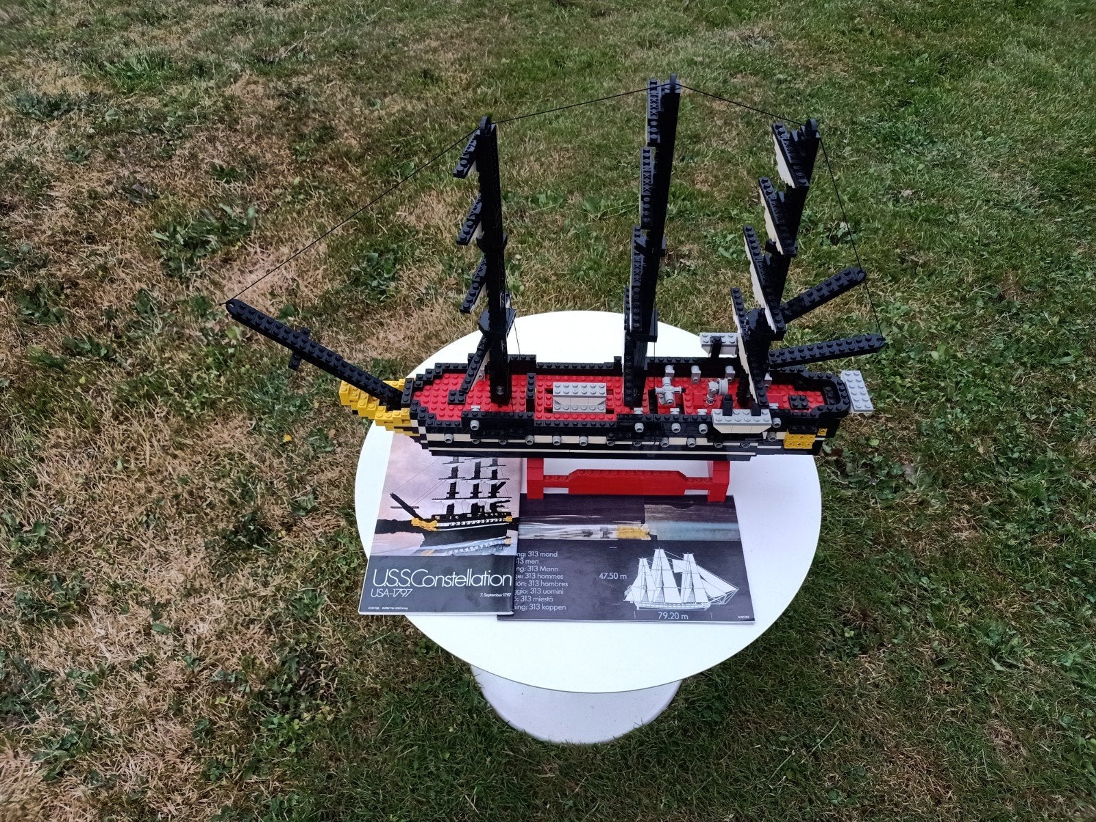 U.S.S. Constellation, Ophalen, Compleet, Lego