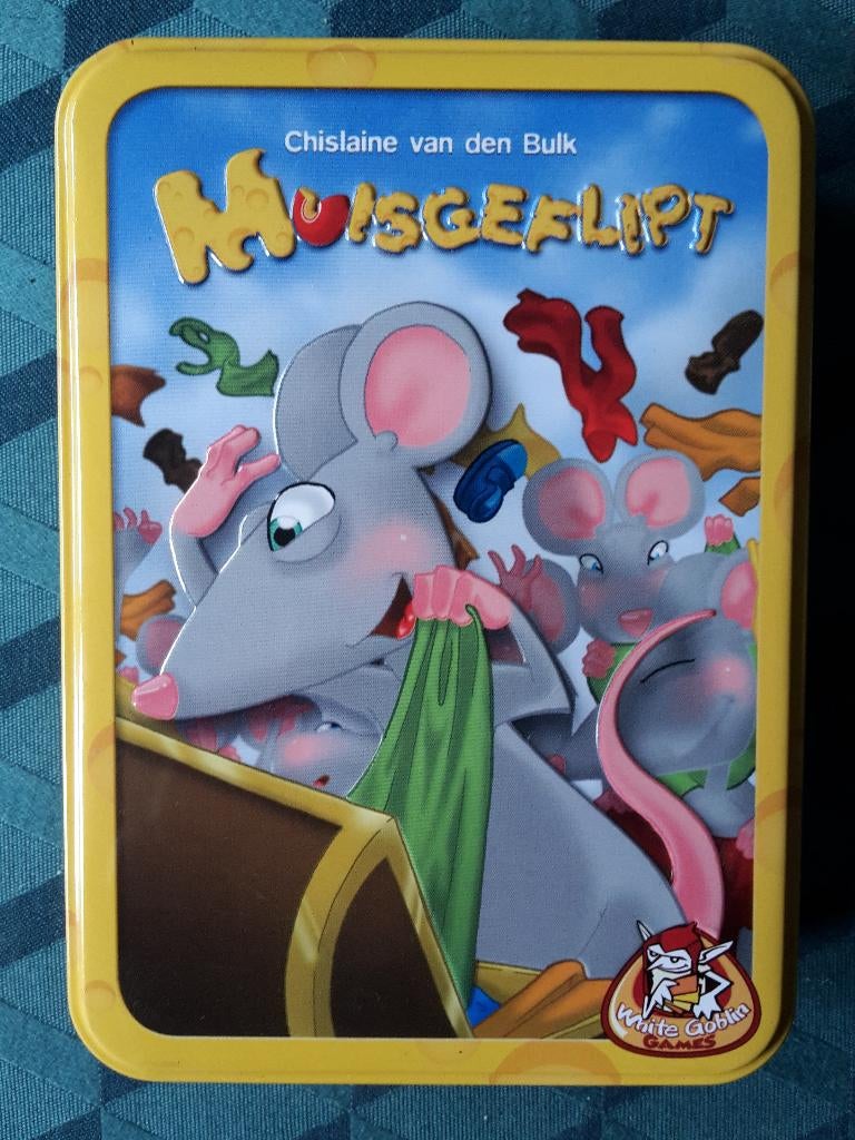 Nieuw spel Muisgeflipt, White Goblin, 2-6 sp, + gratis promo, Hobby en Vrije tijd, Gezelschapsspellen | Bordspellen, Ophalen of Verzenden
