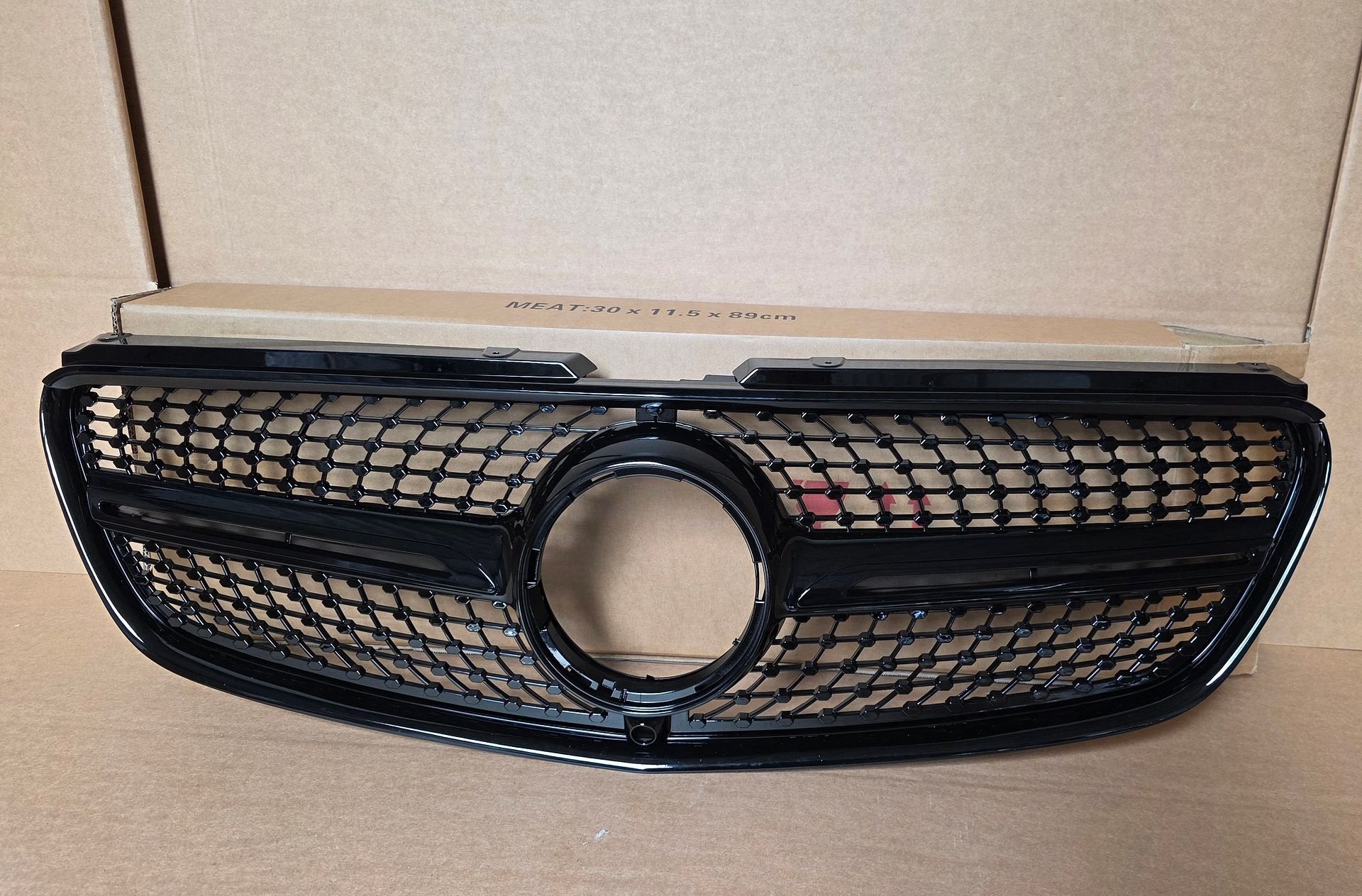 Nieuwe Zwart Grille Mercedes Vito W447 AMG Grill bj.2014-202, Neuf, -, Origine de la pièce connue, -
