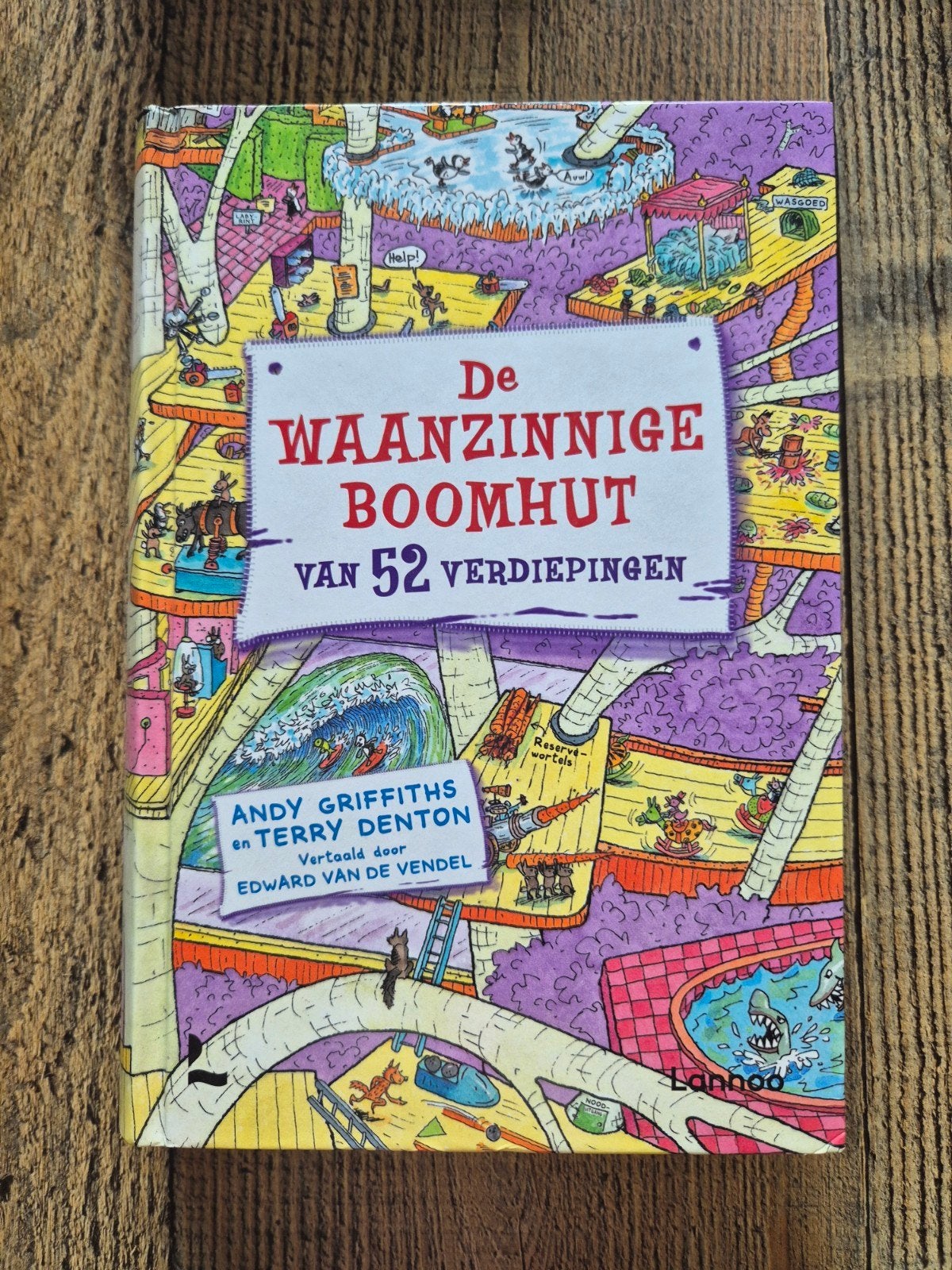 De waanzinnige boomhut van 52 verdiepingen, Ophalen, Nieuw, Andy Griffiths; Terry Denton, Fictie