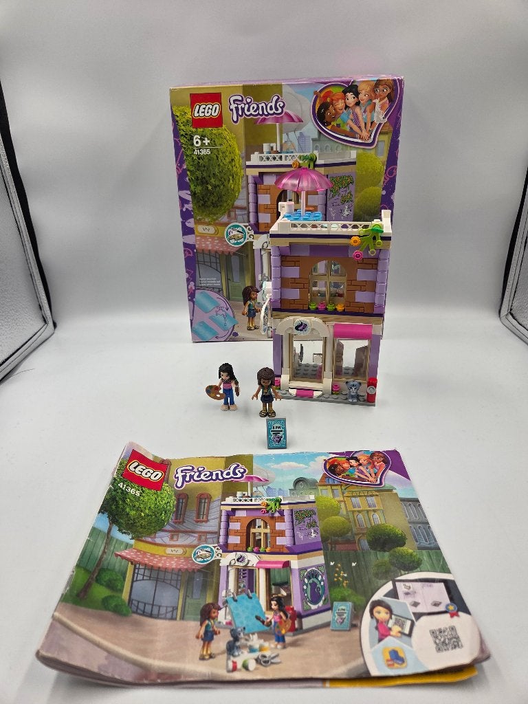Lego Friends 41365 Emma's Art Studio, Compleet, Lego, Friends, Ophalen of Verzenden