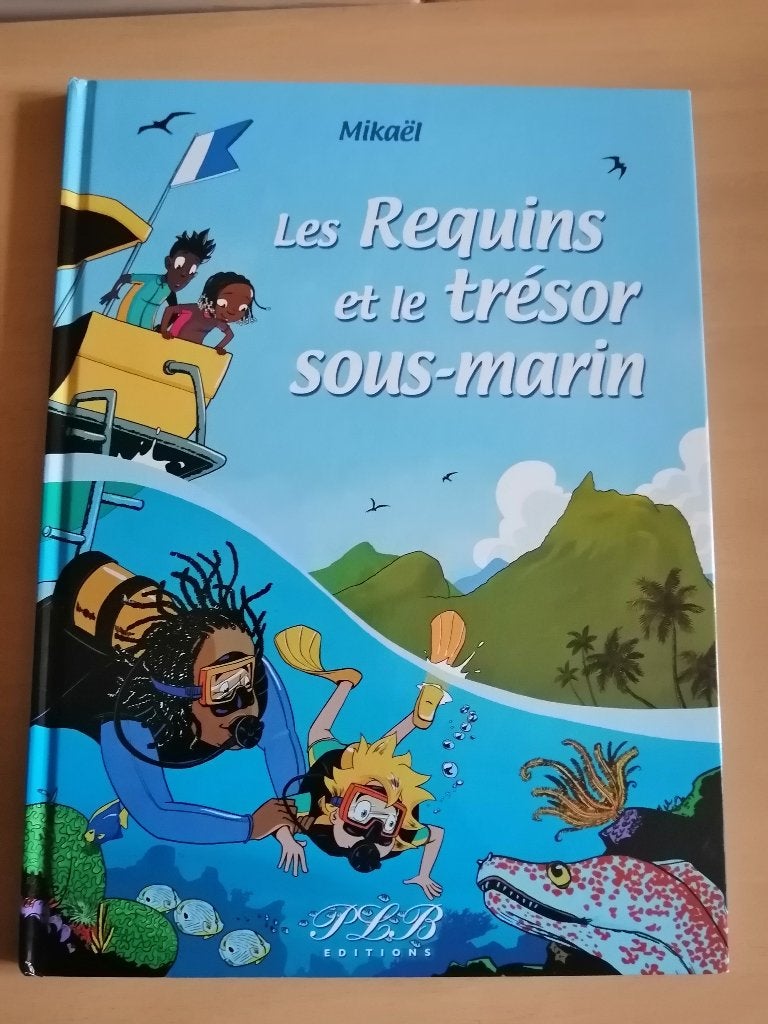 BD Les Requins et le trésor sous-marin de Mikaël, Enlèvement ou Envoi, Comme neuf