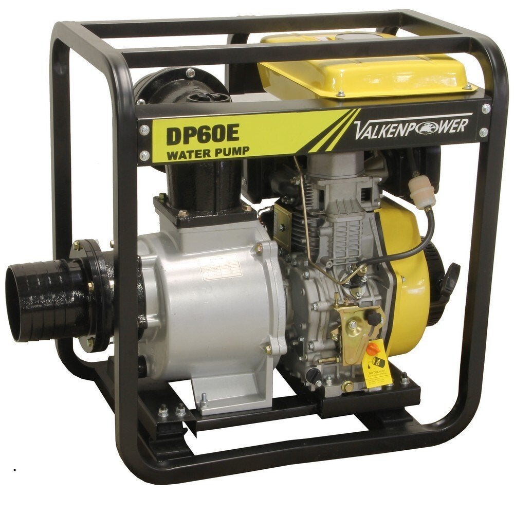 Diesel waterpomp 6'' 150mm elektrische start, Verzenden