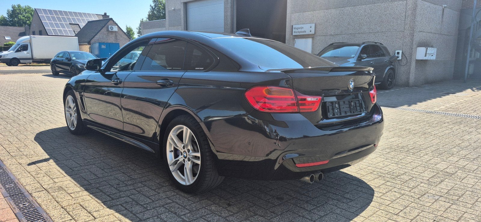 BMW 4.28i xDrive M-Pakket *GEKEURD*, Auto's, BMW, Automaat, Dealer onderhouden, Blauw, Bedrijf