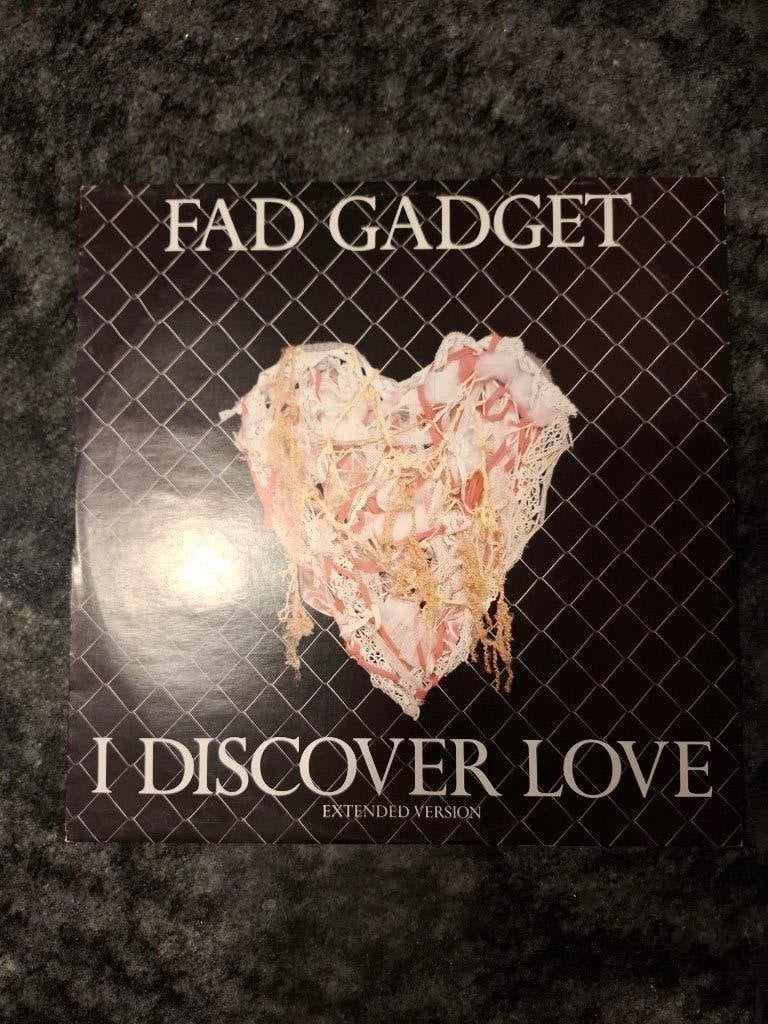 Fad Gadget – I Discover Love (Extended Version), Gebruikt, Ophalen of Verzenden, 12 inch, Synthpop