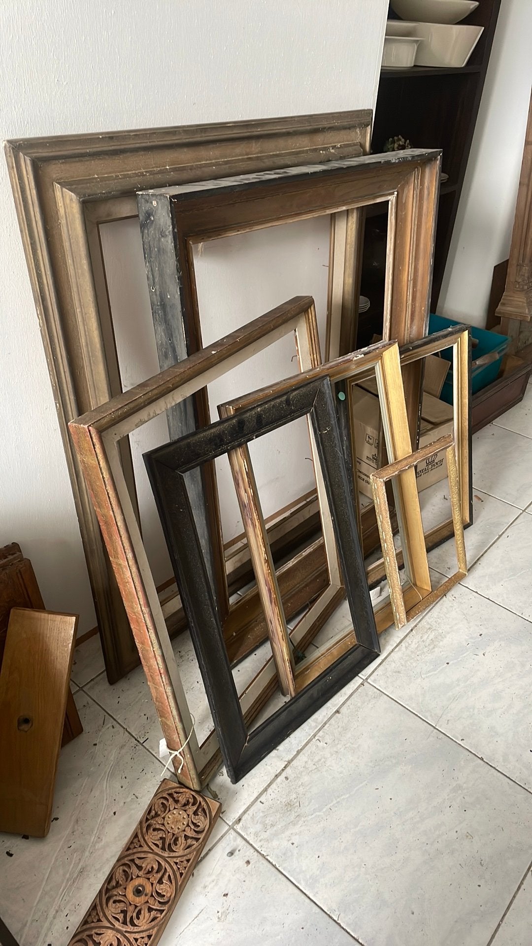 Oude kaders 15 stuks, Ophalen