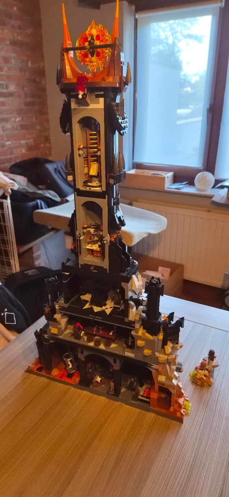 LEGO Lord of the Rings - Barad-dûr (10333) - Compleet + Doos, Ophalen of Verzenden, Zo goed als nieuw