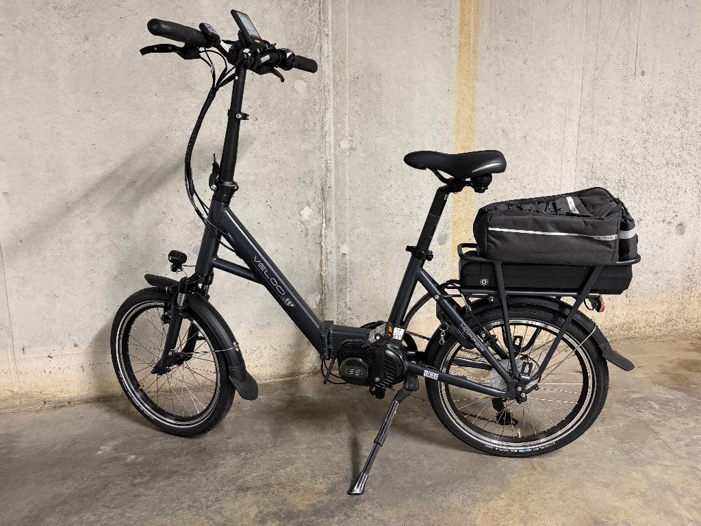 Elektrische plooifiets Veloci Hopper 20km Nieuw., Fietsen en Brommers, Elektrische fietsen, Ophalen, Zo goed als nieuw, 50 km per accu of meer