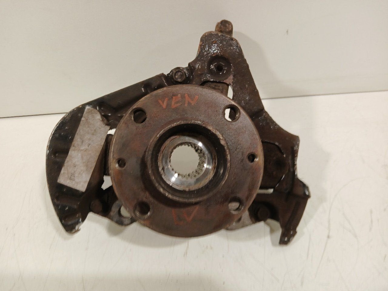 Wielnaaf links voor Fiat 500, Auto-onderdelen, Ophanging en Onderstel, Fiat, Lancia, Gebruikt, Herkomst onderdeel bekend, 12 maanden garantie