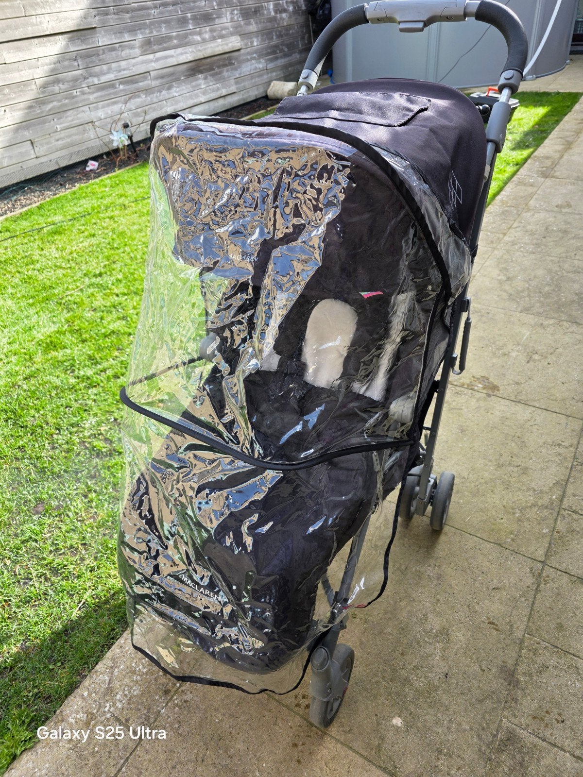 Maclaren Techno XLR Arc, Kinderen en Baby's, Ophalen, Zo goed als nieuw, Maclaren, Regenhoes