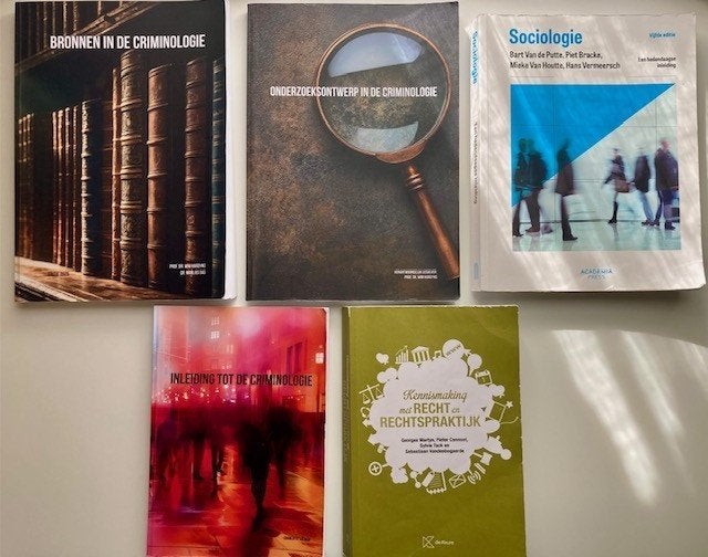 1ste bachelor Criminologie UGent studieboeken, Boeken, Ophalen, Gelezen, Hoger Onderwijs